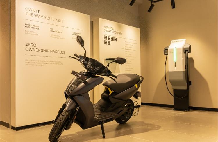 Ather plans to expand from the existing 56 outlets in 50 cities to 120 showrooms in 95 cities by end-March 2023.