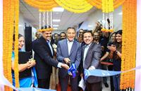 Marelli Executive Chairman, Dinesh Paliwal (centre) led the inauguration ceremony of the new Technical R&D Centre ibn Bangalore.