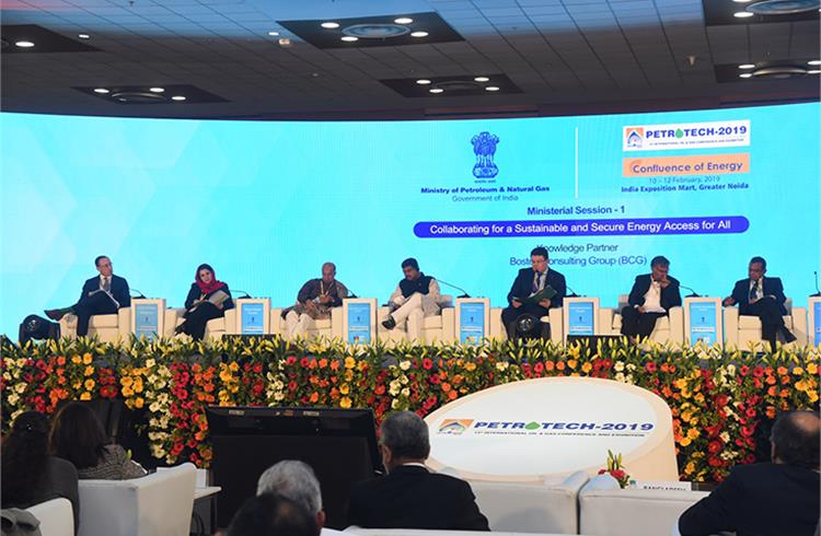 One of the Ministerial sessions at Petrotech 2019