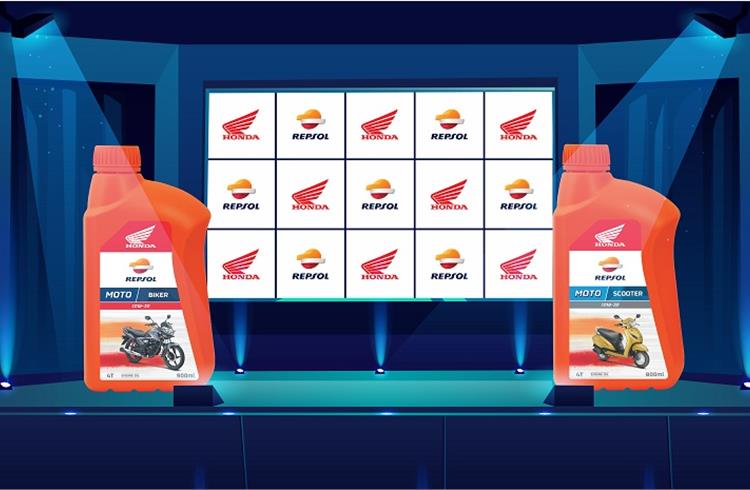 Honda 2Wheelers India, Repsol Lubricants launch co-branded engine oil