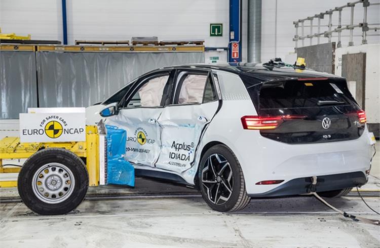 Volkswagen ID 3 aces Euro NCAP tests with five-star safety rating