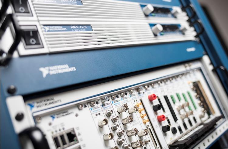 The CP-Tester (Common Platform) sees a full electronic architecture including sensors, and harnesses being interconnected and shared.