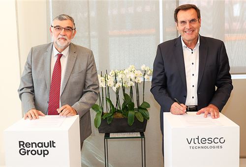 Renault and Vitesco to develop power electronics for electric and hybrid powertrains