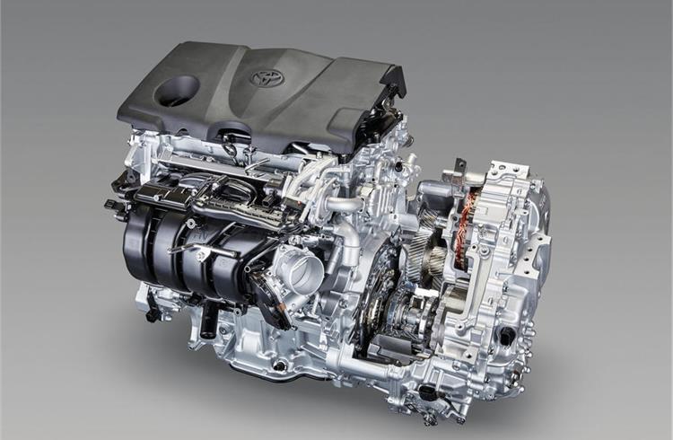 Toyota's e-CVT multi-tasking hybrid drive is efficient, mechanically simple and electronically complex, and it fits into a small, neat package
