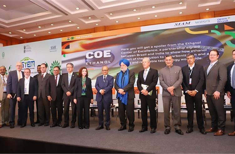 The announcement of the Ethanol CoE was made on January 13 at the Auto Expo 2023. 