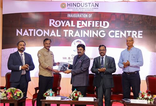Royal Enfield opens skills factory at Chennai’s Hindustan Institute of Technology