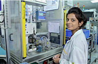 Continental India's Manesar plant is increasing the representation of the women workforce on the shopfloor.