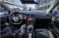 Volkswagen tests Level 4 automated driving in Hamburg