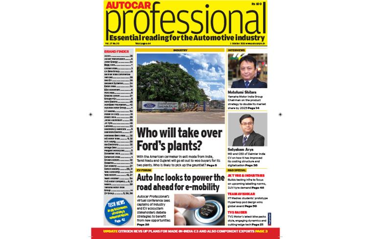 Autocar Professional’s October game-plan