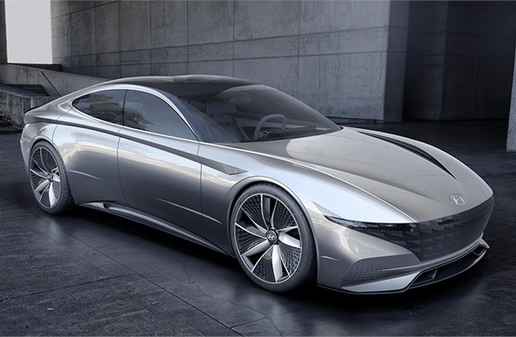 The HDC-1 concept car marks a new era for Hyundai design and provides a glimpse of its future design cues.