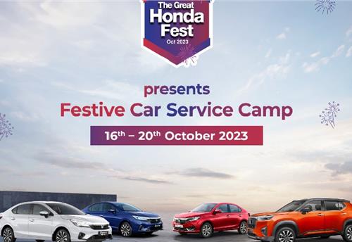 Honda Cars India announces nationwide Festive Car Service Camp 