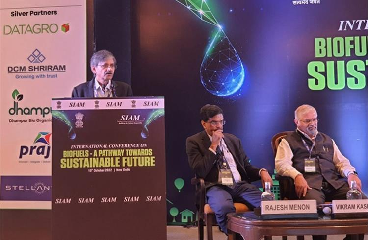 CV Raman: Chair, SIAM Emissions & Conservation Committee & CTO, Maruti Suzuki: ““India is the fourth largest GHG and methane emitter. We need to adopt sustainable growth plans. Biofuel can help achieve carbon-neutrality.”