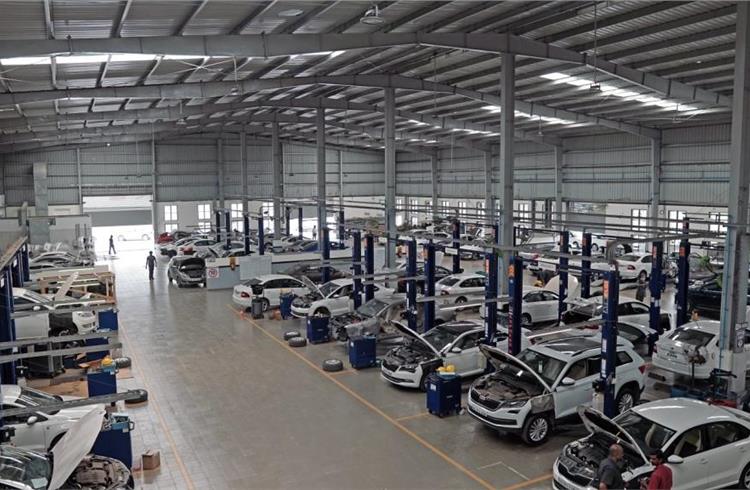 Skoda opens its biggest service facility in India