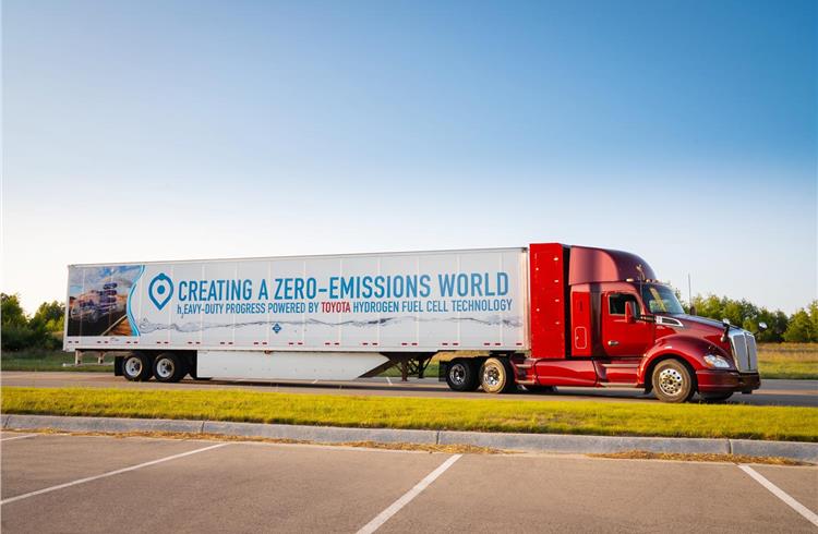 Toyota’s new HD fuel cell e-truck delivers nearly 500km range