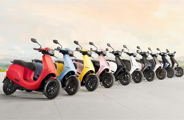 On July 22, Ola announced that its e-scooter will be available in 10 colour options – both bright and dark – which makes it the widest range of options available from any electric two-wheeler OEM.