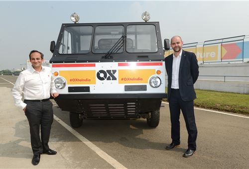 Shell brings Gordon Murray-designed OX flat-pack truck to India