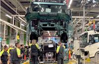 ​​​​​​​The first steel produced with hydrogen is being used in the electric truck’s frame rails, the backbone of the truck upon which all other main components are mounted.