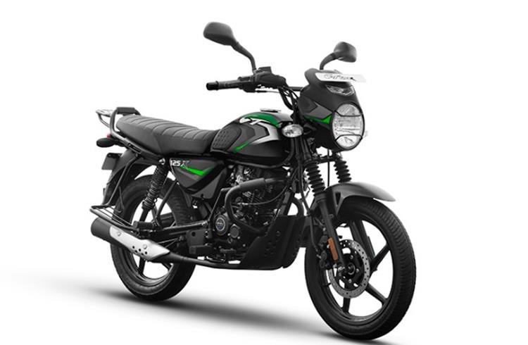 Suspension duties on the CT 125X are handled by a telescopic fork at the front and dual gas-charged shocks at the rear. 