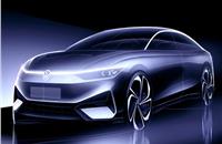 Volkswagen reveals sketches of new electric limo for China
