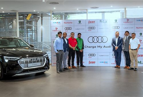 Audi India introduces 'Charge my Audi', one-stop application for multiple charging stations