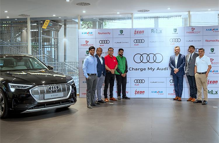 Audi India introduces 'Charge my Audi', one-stop application for multiple charging stations