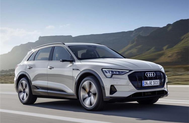 The recently revealed Audi E-tron