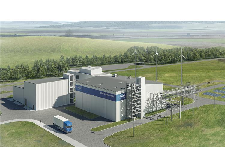 BASF and Tenova Advanced Technologies to set up lithium-ion battery recycling plant in Germany