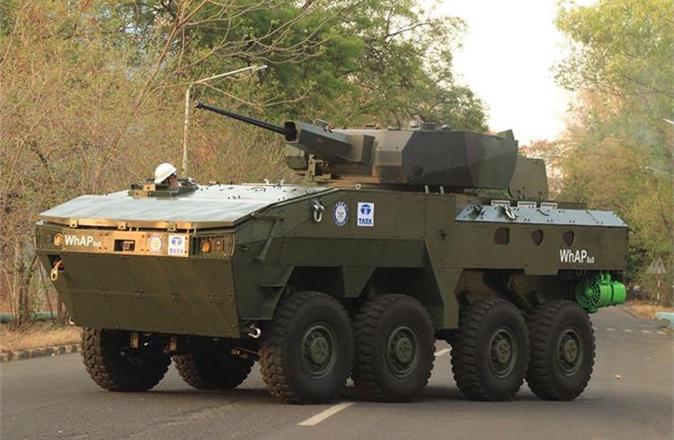 WhAP8x8 (Wheeled Armoured Amphibious Platform) is India’s first infantry combat vehicle, designed for optimised survivability, all-terrain performance and increased lethalness.