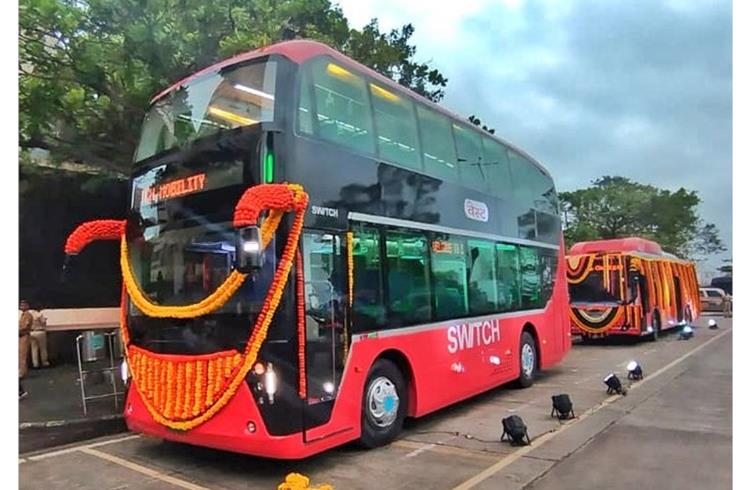 Switch Mobility to unveil double-decker EV bus at Auto Expo 2023