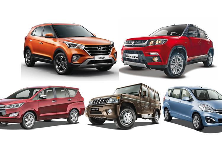 Top 5 UVs – June 2018 | Hyundai Creta dethrones Maruti Vitara Brezza after 23 months