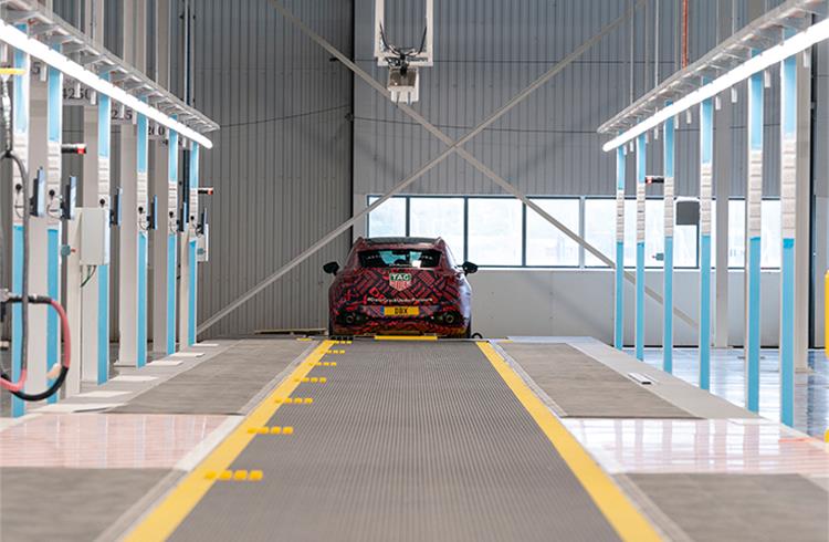 Aston Martin’s St Athan plant begins production  
