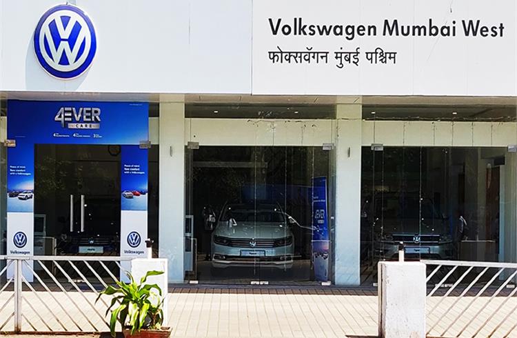 Volkswagen Mumbai West dealership facility