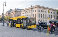 Berlin takes delivery of 90 more Solaris electric buses