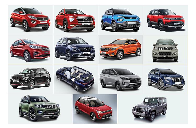 Top 15 UVs: Tata Nexon leads, five Mahindra models among best-sellers in April-October
