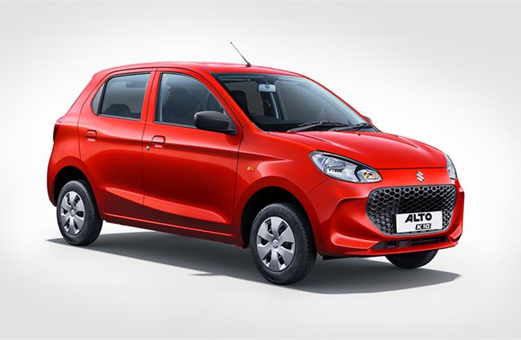 The 2022 Alto K10 is larger than its predecessor – 3530mm long (85mm longer), 1490mm wide and 1520mm tall (45mm more).
