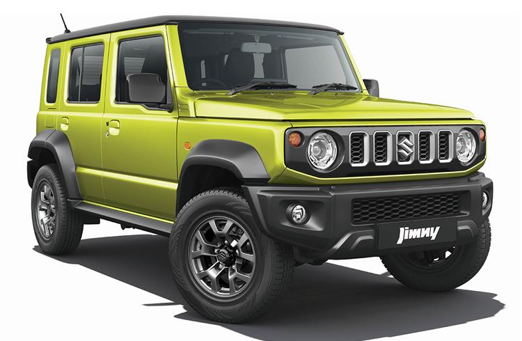 Maruti Suzuki Jimny gets over 15,000 bookings in three weeks