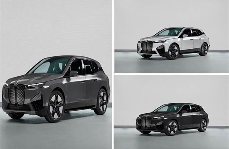 BMW showcases car that can change colour instantly