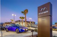 A dealership in Fontana, San Bernardino County, California.