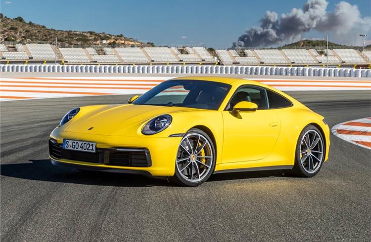 Porsche launches new 911 at Rs 1.82 crore in India
