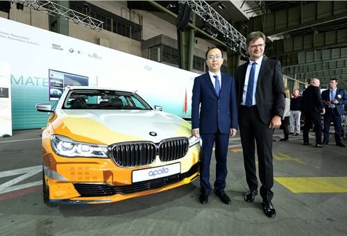 BMW and Baidu to jointly develop autonomous driving technology