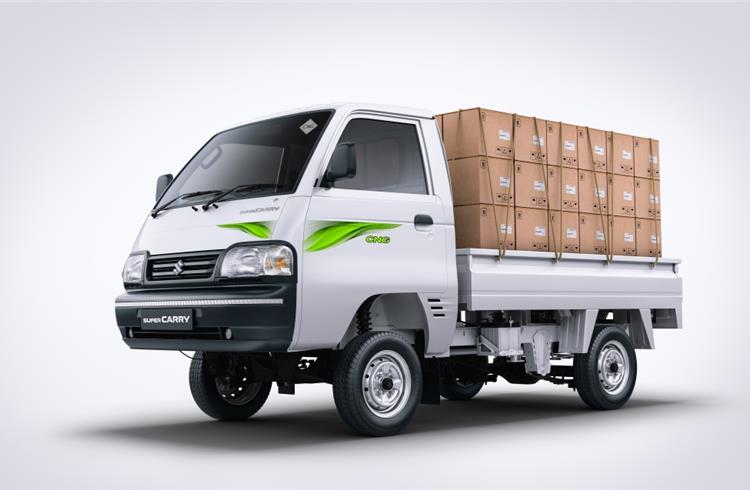 Maruti Suzuki launches BS VI CNG Super Carry small CV at Rs 507,000
