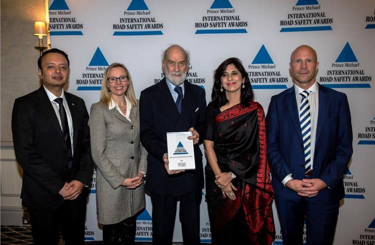 Shell India and VisionSpring initiative wins Prince Michael road safety award