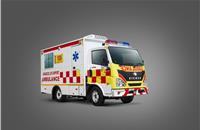 Eicher Skyline Ambulance launched in India