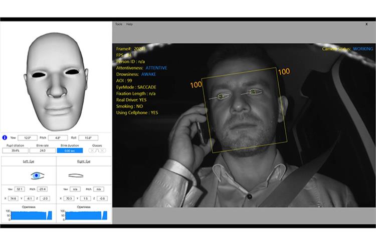 SEAT in collaboration with Eyesight Tech developing technology that uses an algorithm which analyses the eye openness, angle of vision, blink rate and head position of the driver, along with other visual attributes.