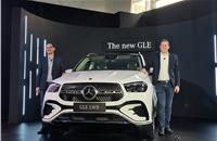 Santosh Iyer, MD, Mercedes-Benz India & Lance Bennett, VP, Marketing and Sales, Mercedes-Benz India with the new Mercedes-Benz GLE.
