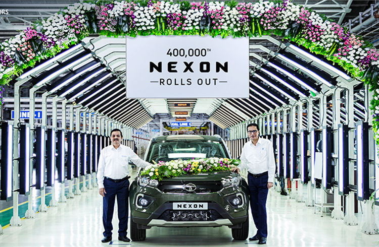 On September 21, Tata Motors rolled out the 400,000th Nexon from its Ranjangaon plant in Pune. Less than two weeks later, the 400,000 sales milestone has been crossed.