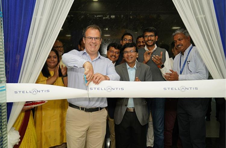 The new centre was launched by Yves Bonnefont, Chief Software Officer at Stellantis, together with the Stellantis India top management team on October 12.