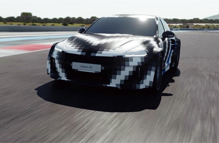 FK Vision is being developed as a 'rolling lab' in partnership with Rimac