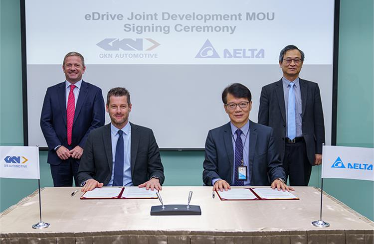 GKN Automotive partners Delta Electronics for advanced eDrive technology