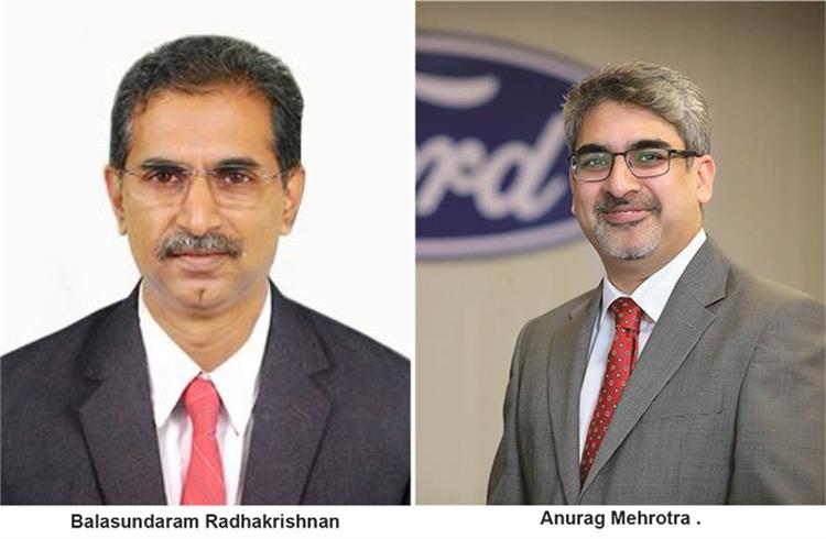 Balasundaram Radhakrishnan to take interim charge at Ford India
